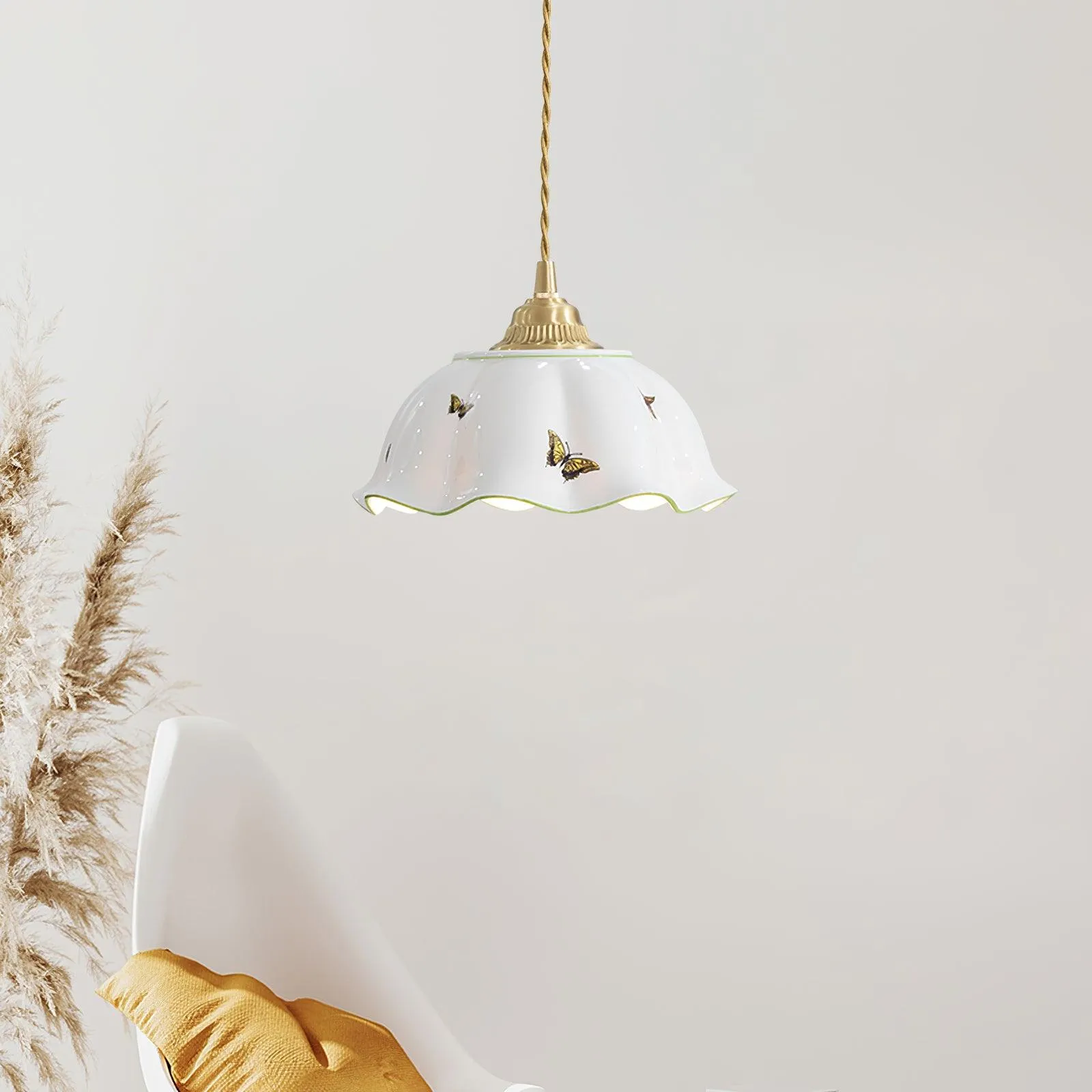 Nonna Ceramics Pendant Lamp 8.2″- 7.2″