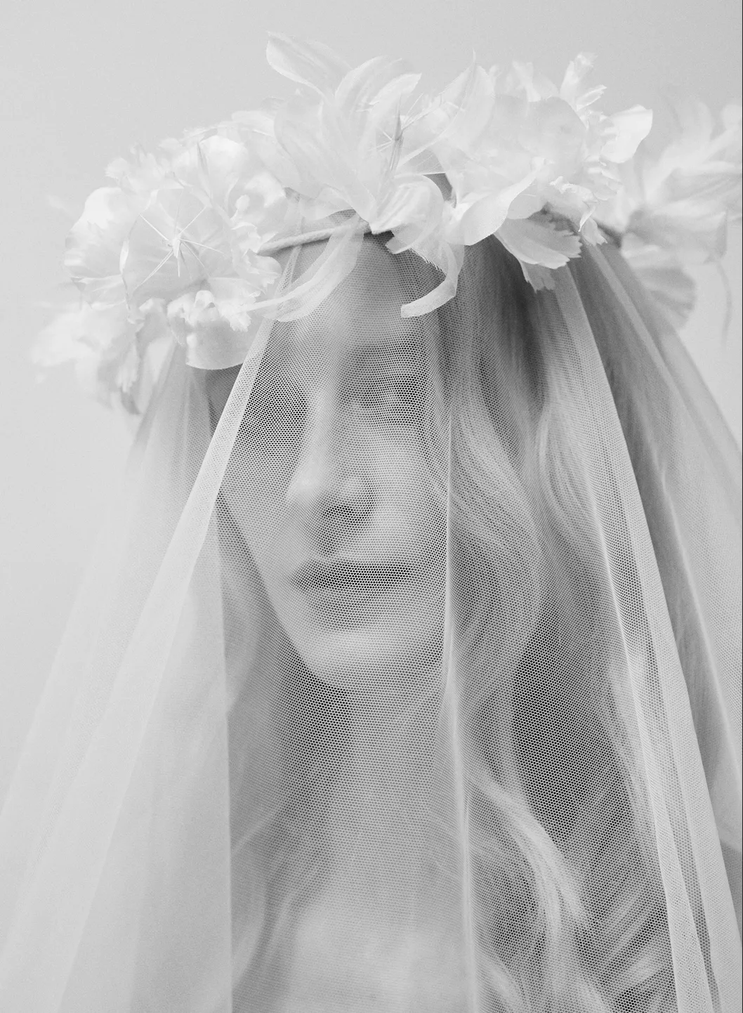 Organza Flower Crown