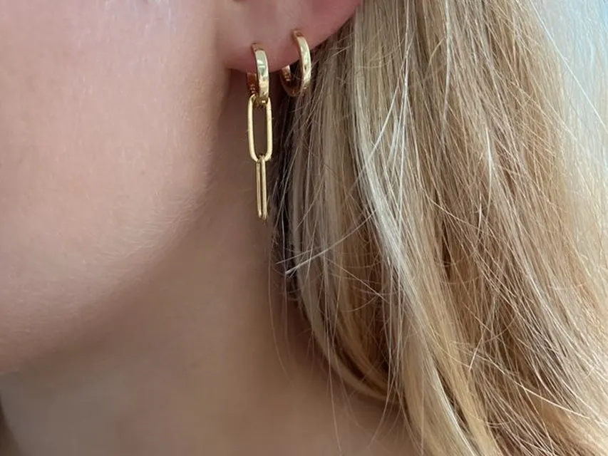 Paperclip Earring Charms
