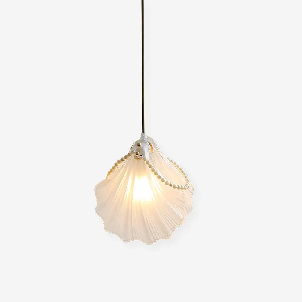 Pearl Shell Pendant Lamp 7.9″- 7.9″