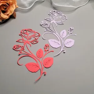 Printable Heaven Large Cutting Die - Rose (1pc) (F068)