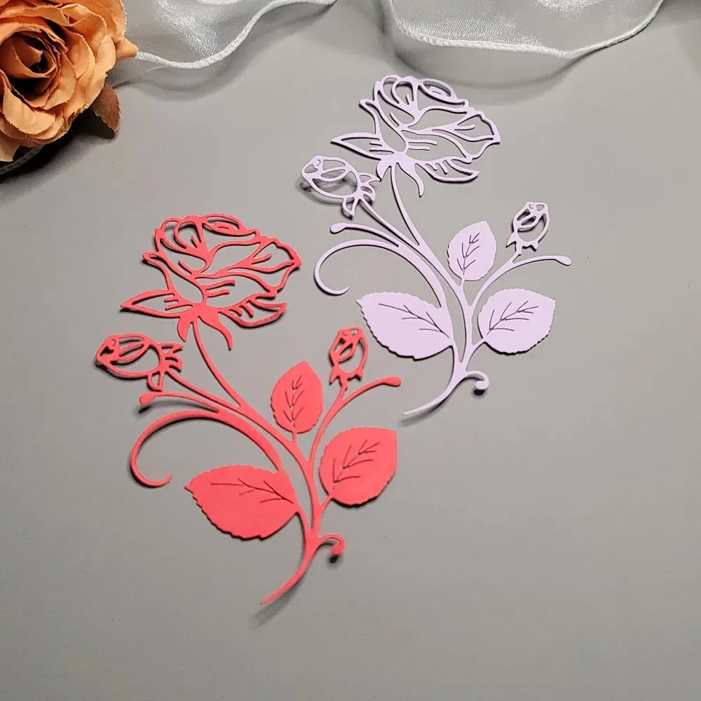 Printable Heaven Large Cutting Die - Rose (1pc) (F068)