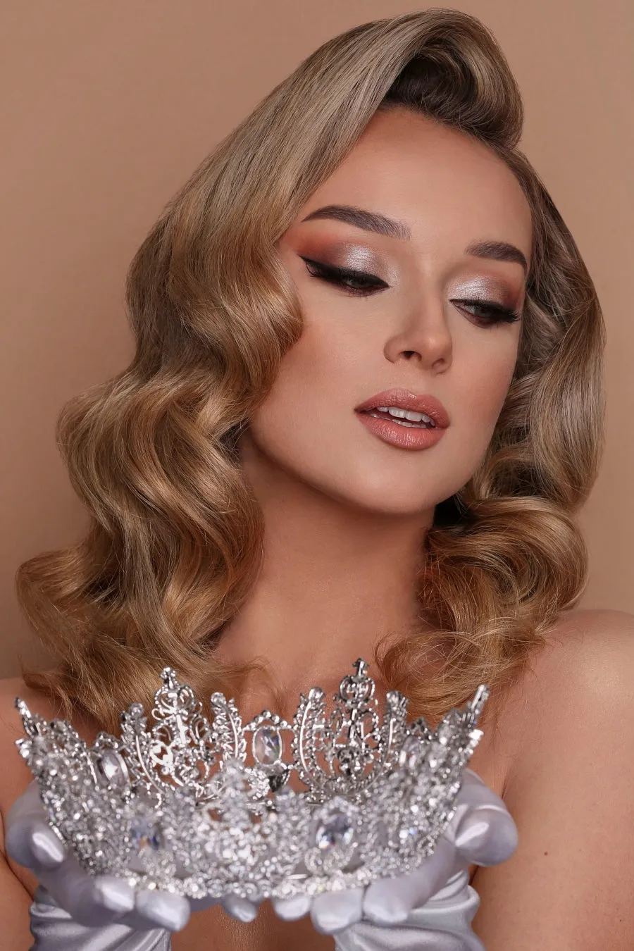 REGINA Swarovski Bridal Full Crown