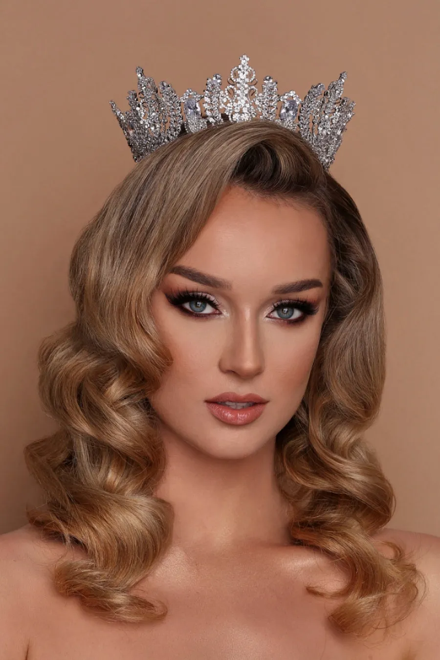 REGINA Swarovski Bridal Full Crown