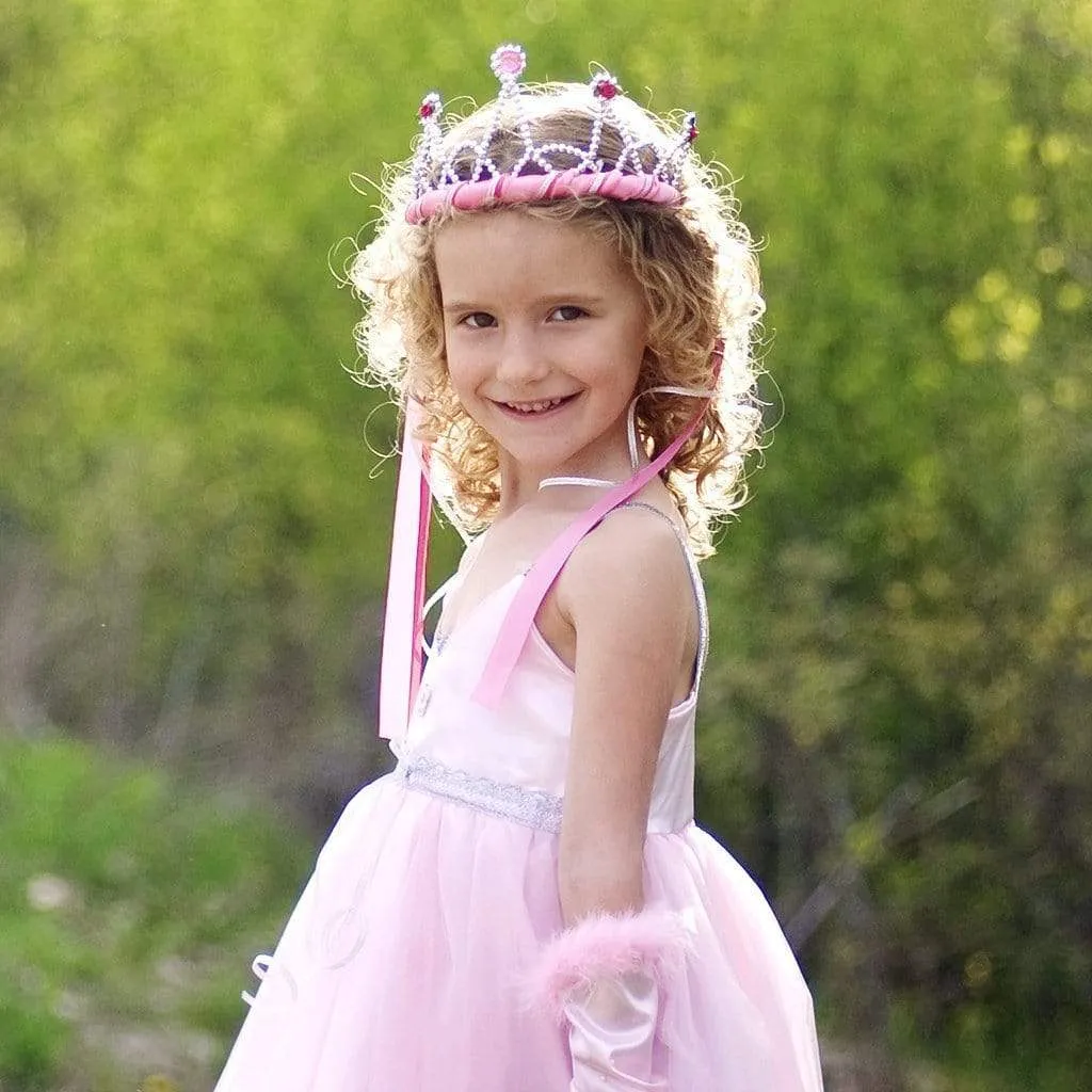 Ribbon Tiara Pink