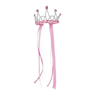 Ribbon Tiara Pink