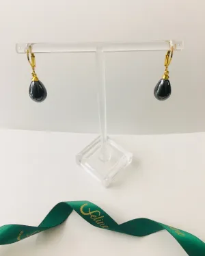 Scarlet Tahitian Pearl Earrings