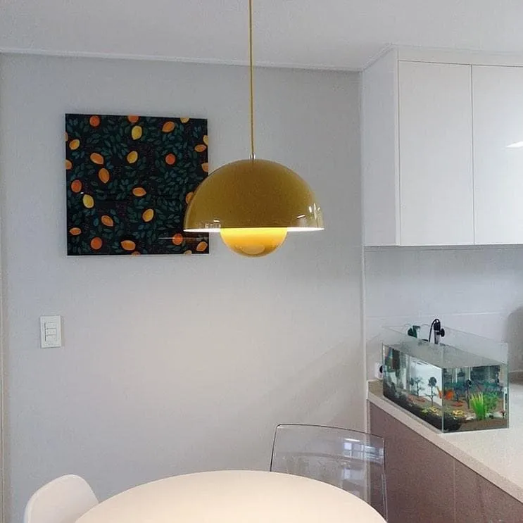 Semi-Circle Bedroom Pendant Light