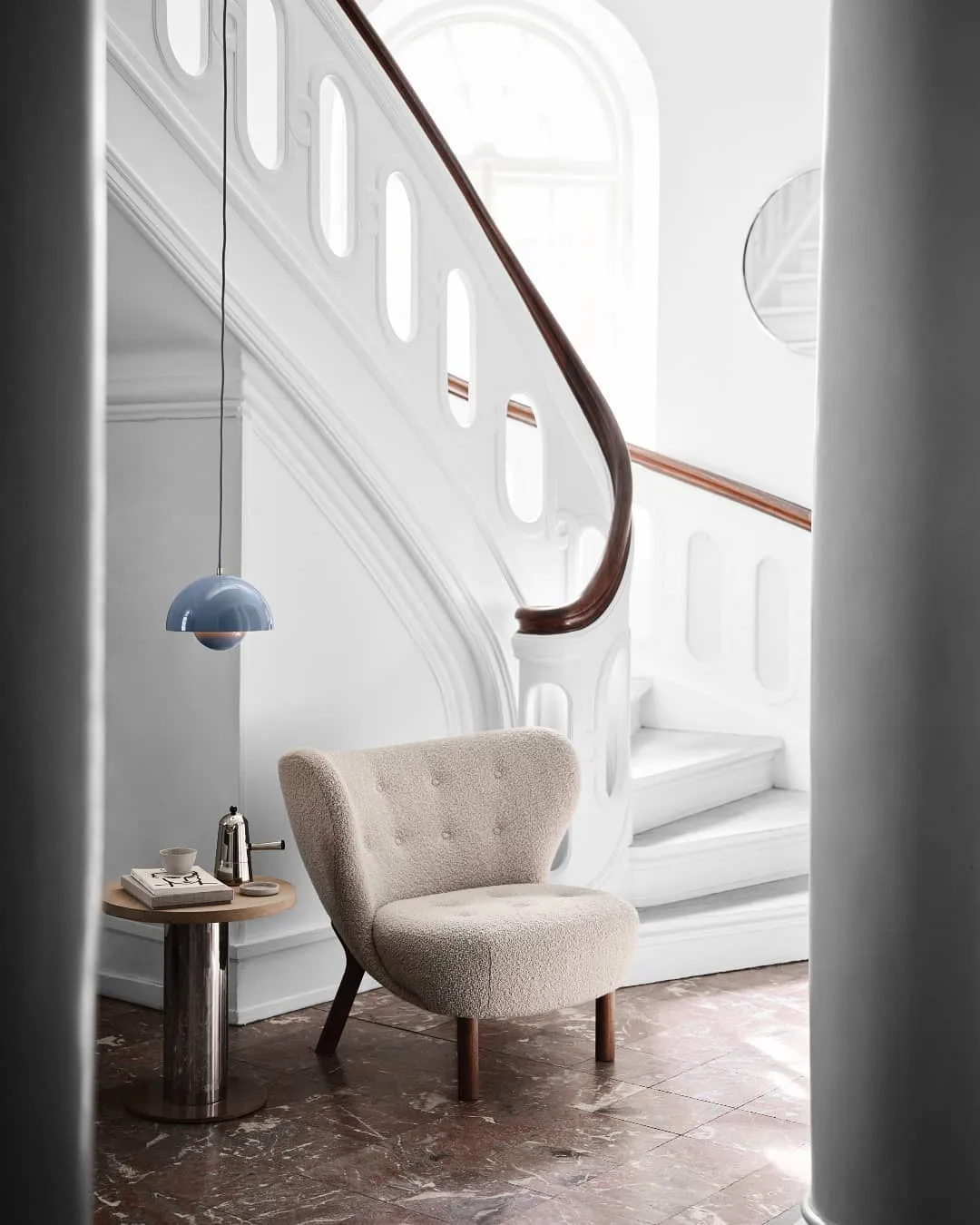 Semi-Circle Bedroom Pendant Light