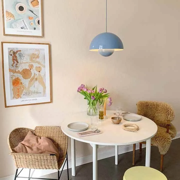 Semi-Circle Bedroom Pendant Light