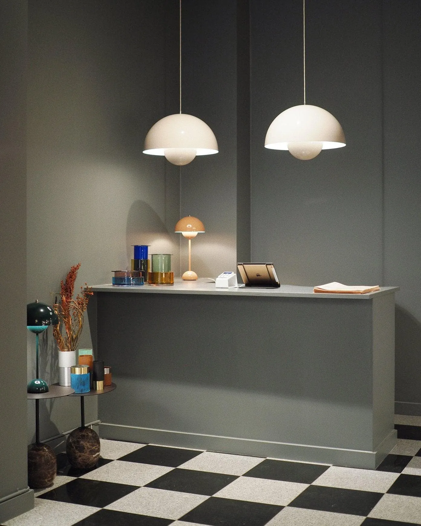 Semi-Circle Bedroom Pendant Light