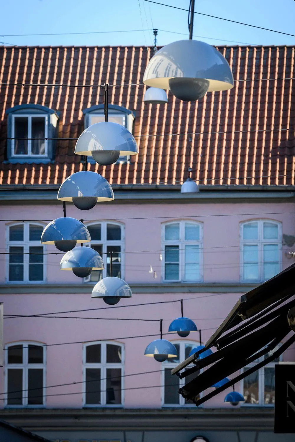 Semi-Circle Bedroom Pendant Light