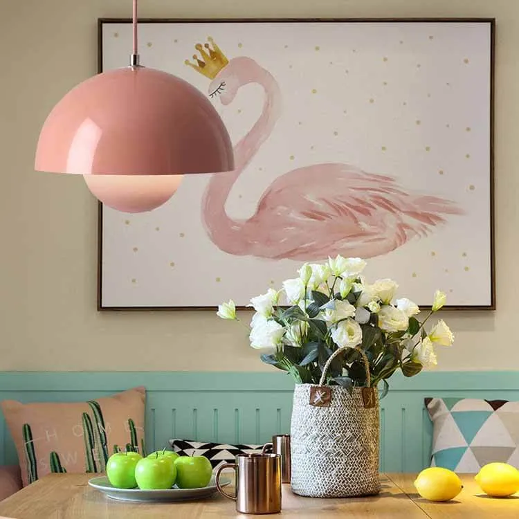 Semi-Circle Bedroom Pendant Light