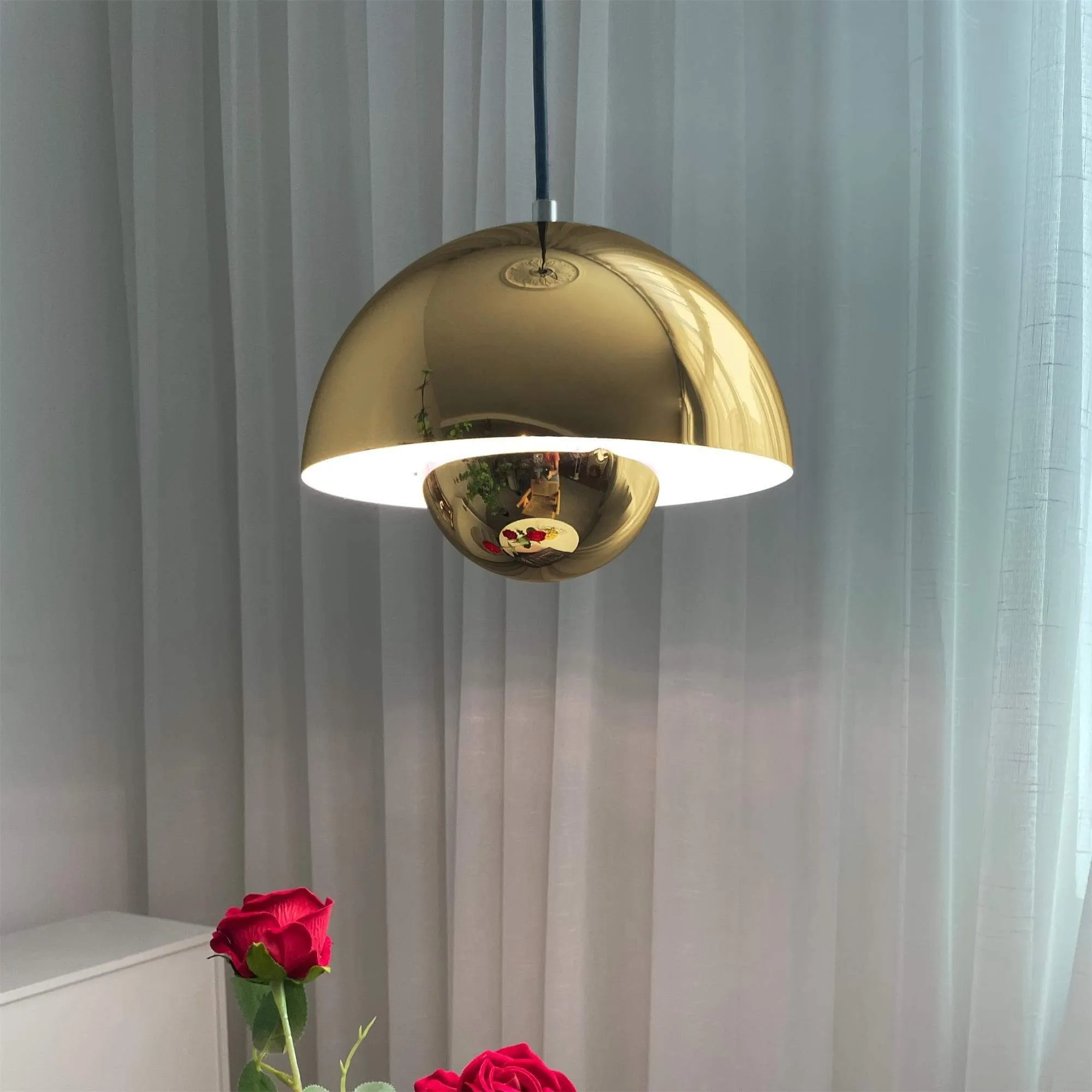 Semi-Circle Bedroom Pendant Light