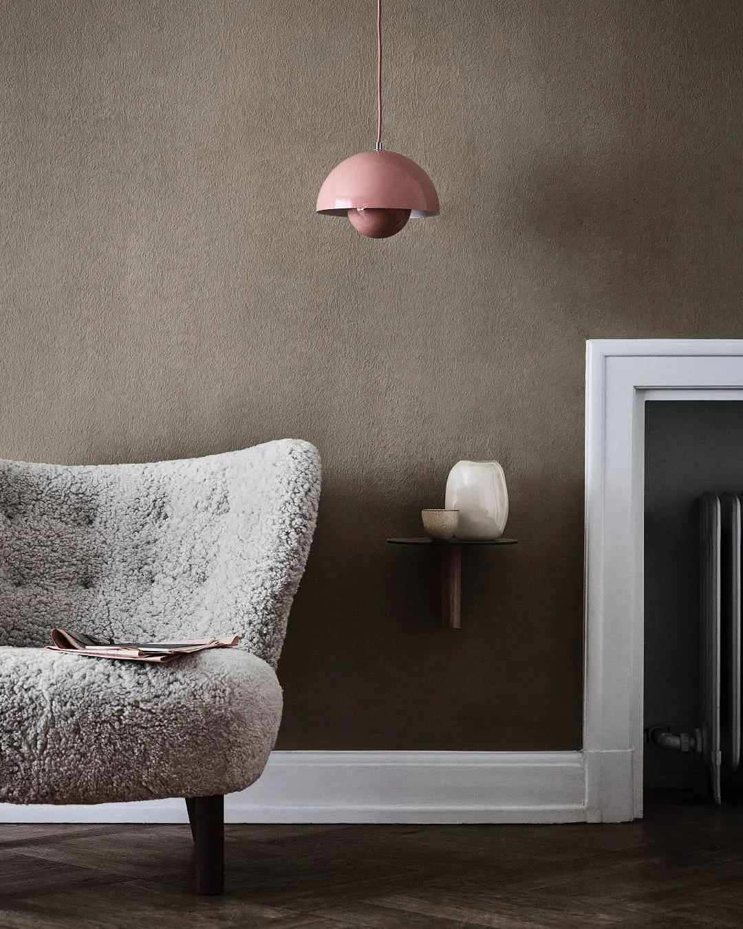 Semi-Circle Bedroom Pendant Light