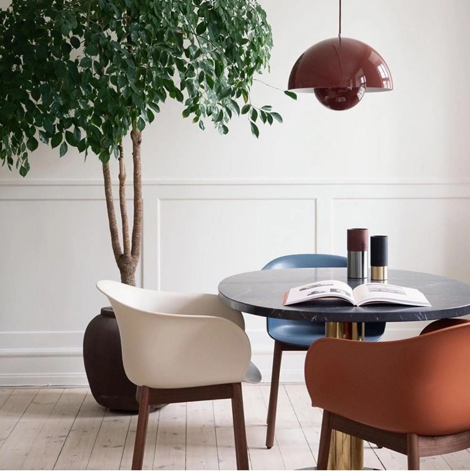 Semi-Circle Bedroom Pendant Light
