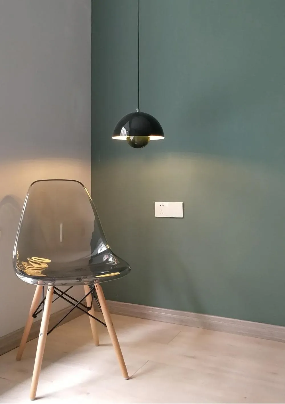 Semi-Circle Bedroom Pendant Light