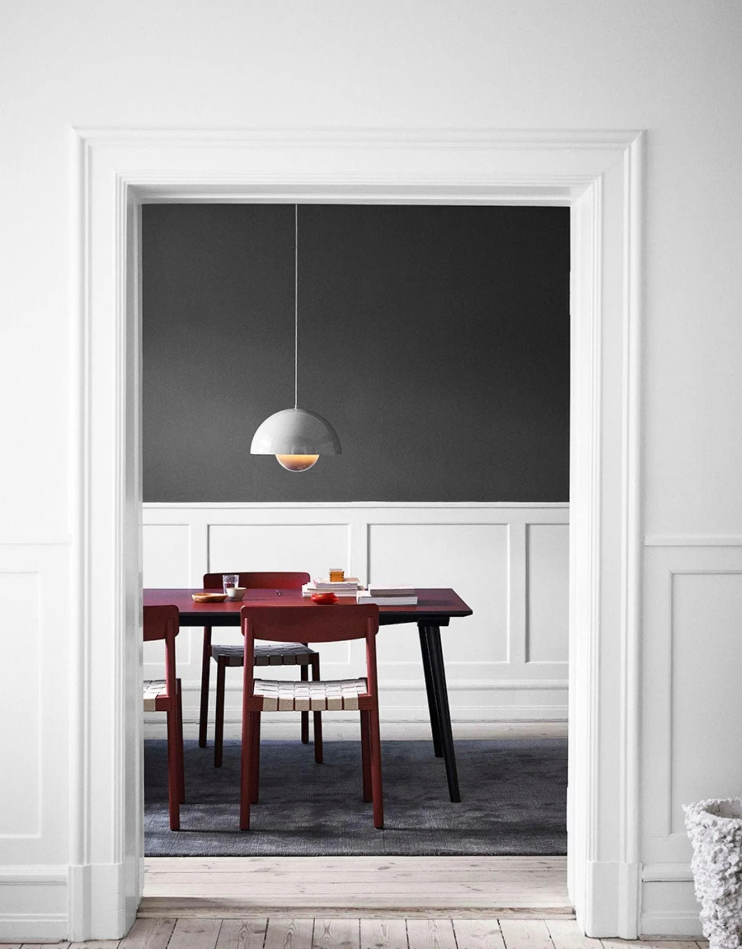 Semi-Circle Bedroom Pendant Light