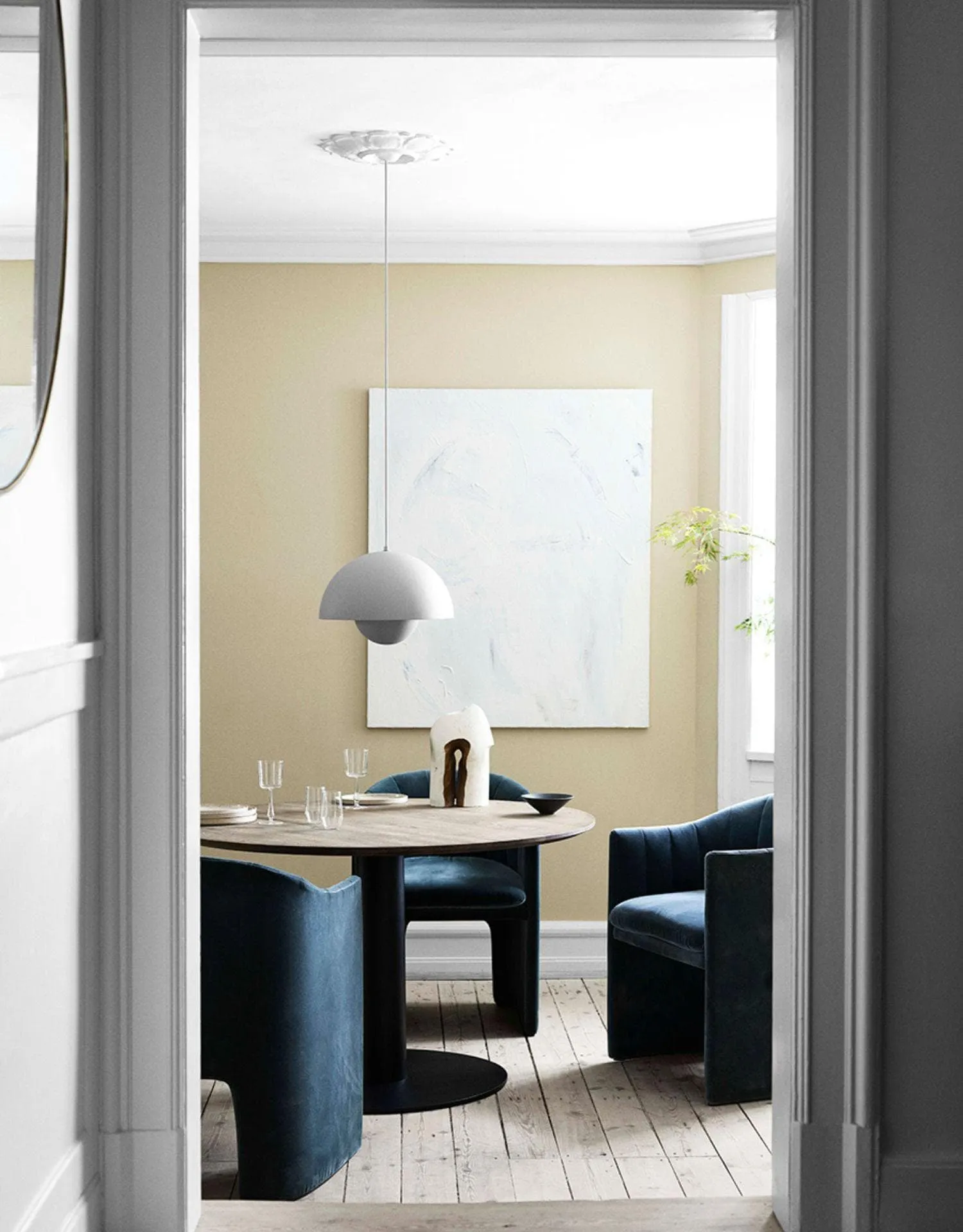 Semi-Circle Bedroom Pendant Light