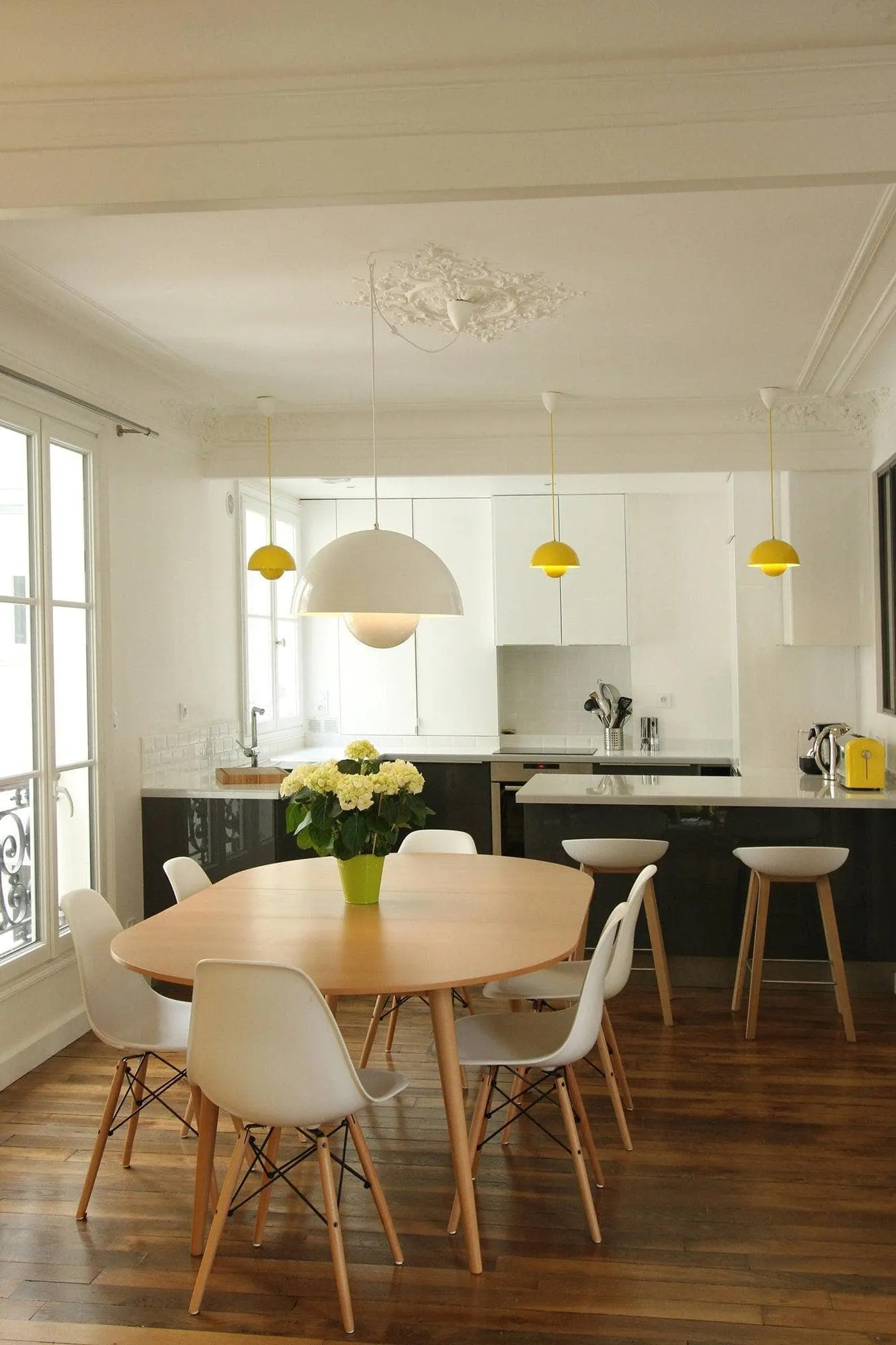 Semi-Circle Bedroom Pendant Light