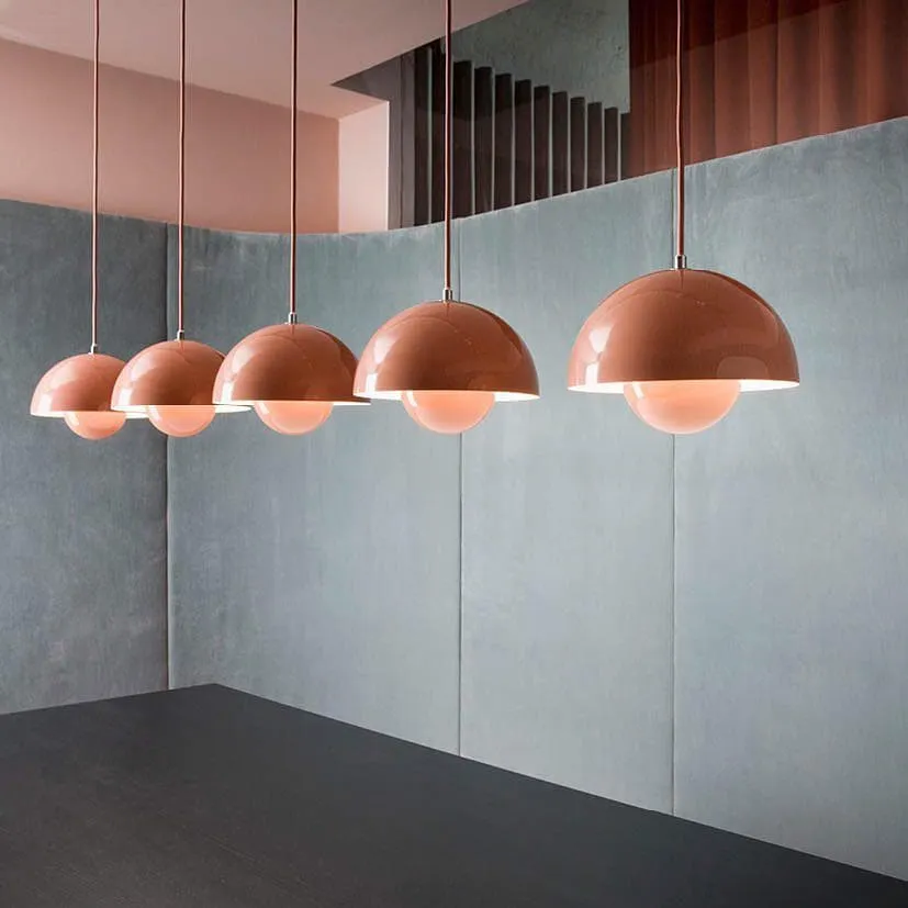 Semi-Circle Bedroom Pendant Light