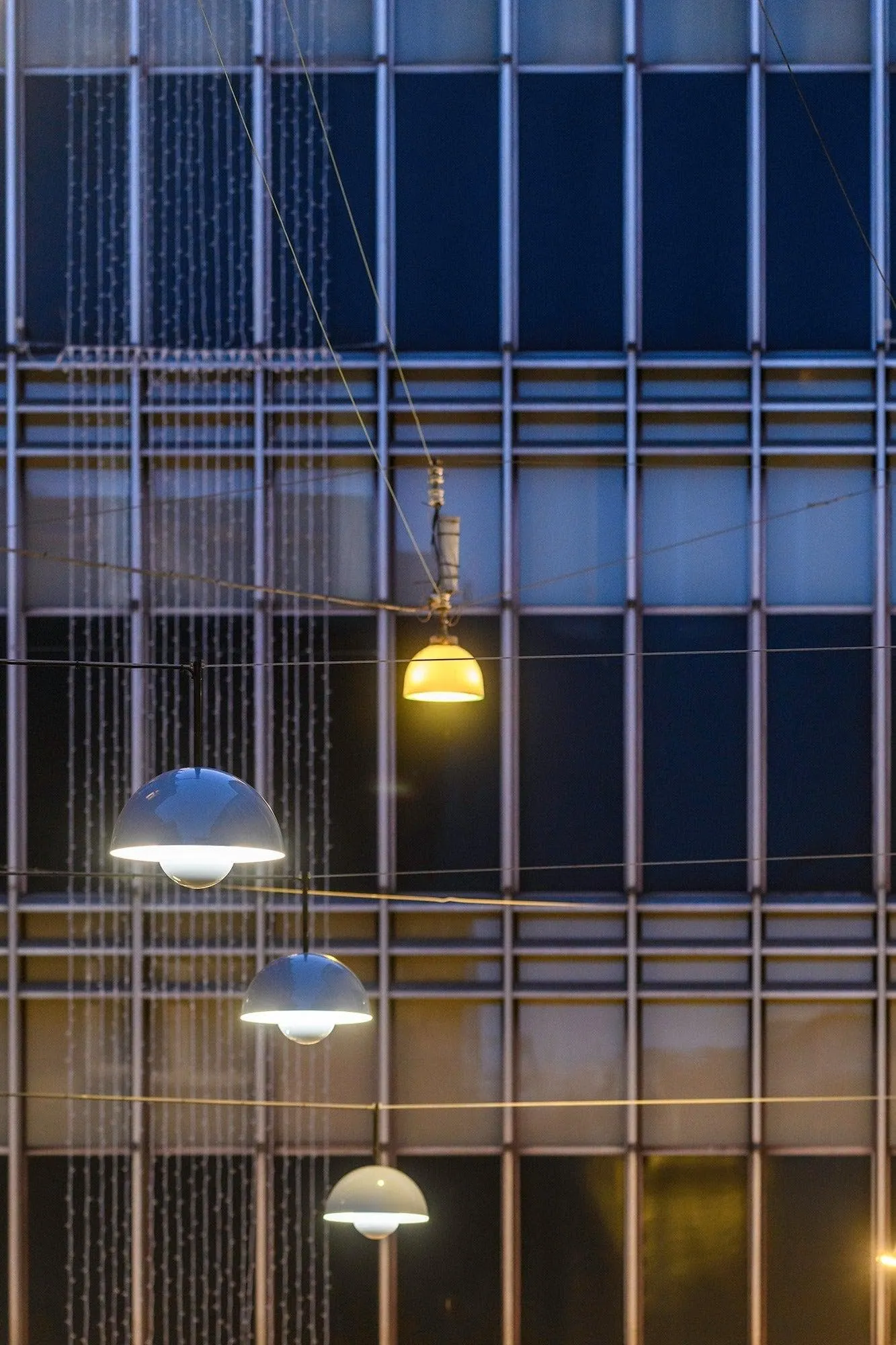 Semi-Circle Bedroom Pendant Light