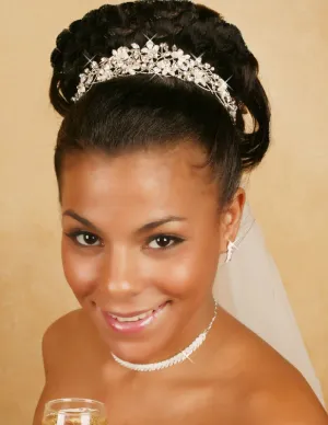 Silver Tiara Headband