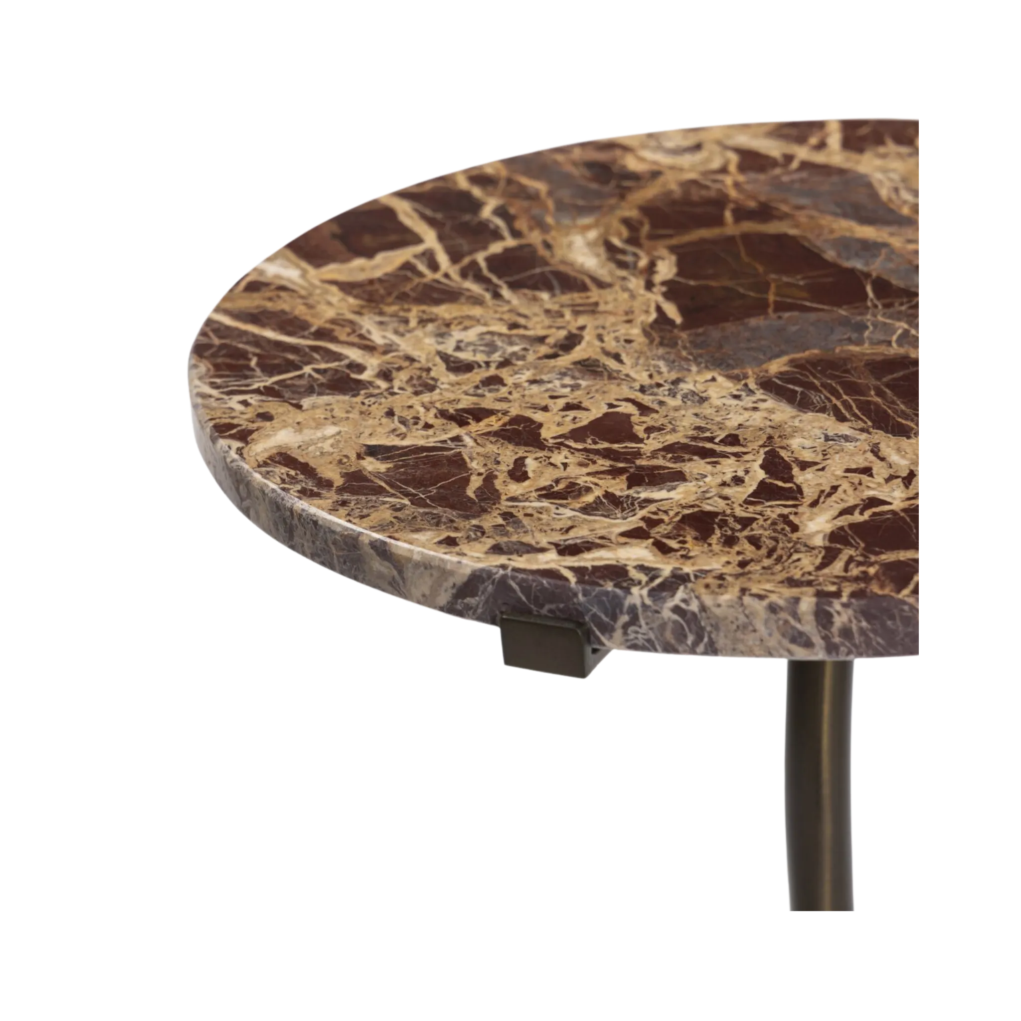 Sophie End Table (Garnet Marble)