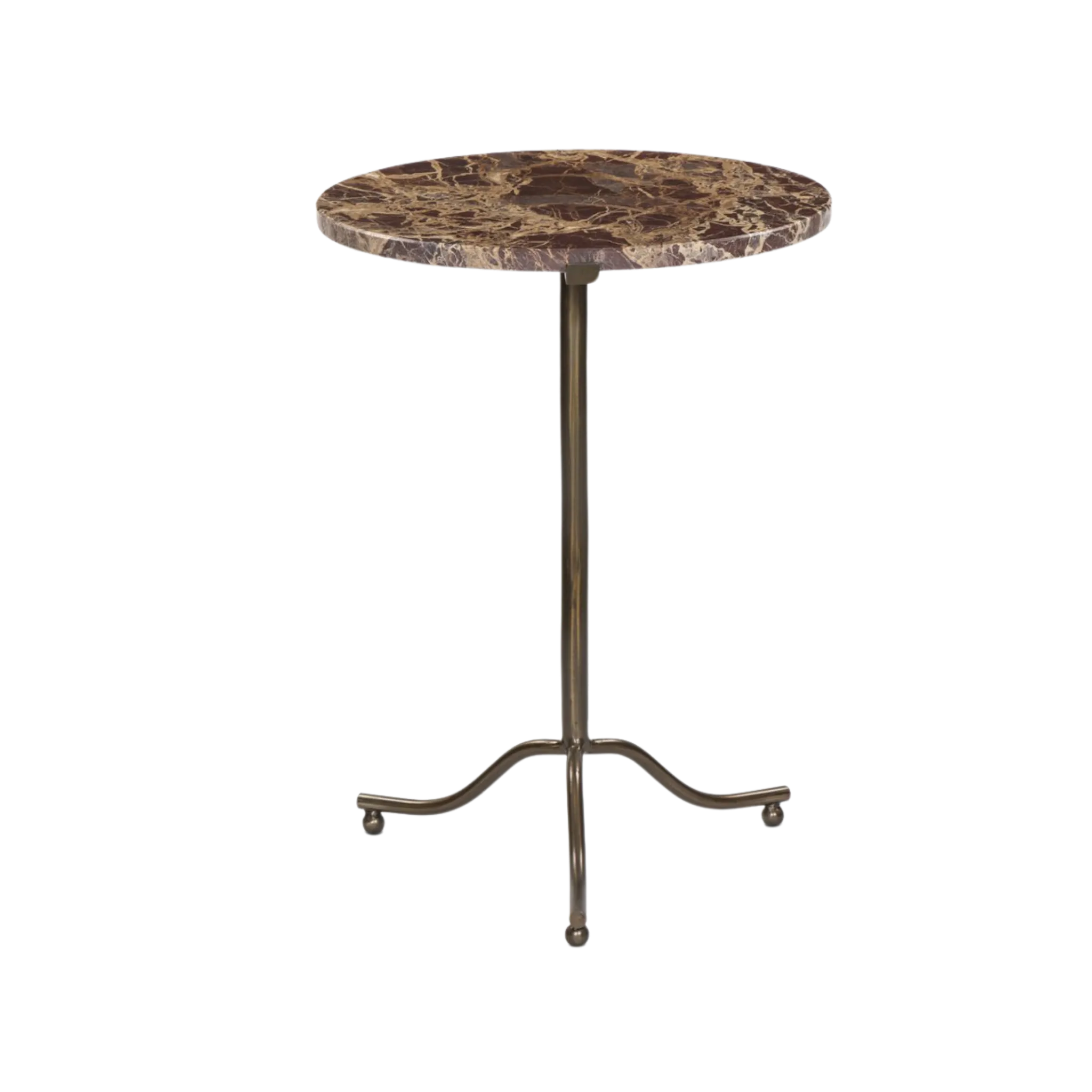 Sophie End Table (Garnet Marble)