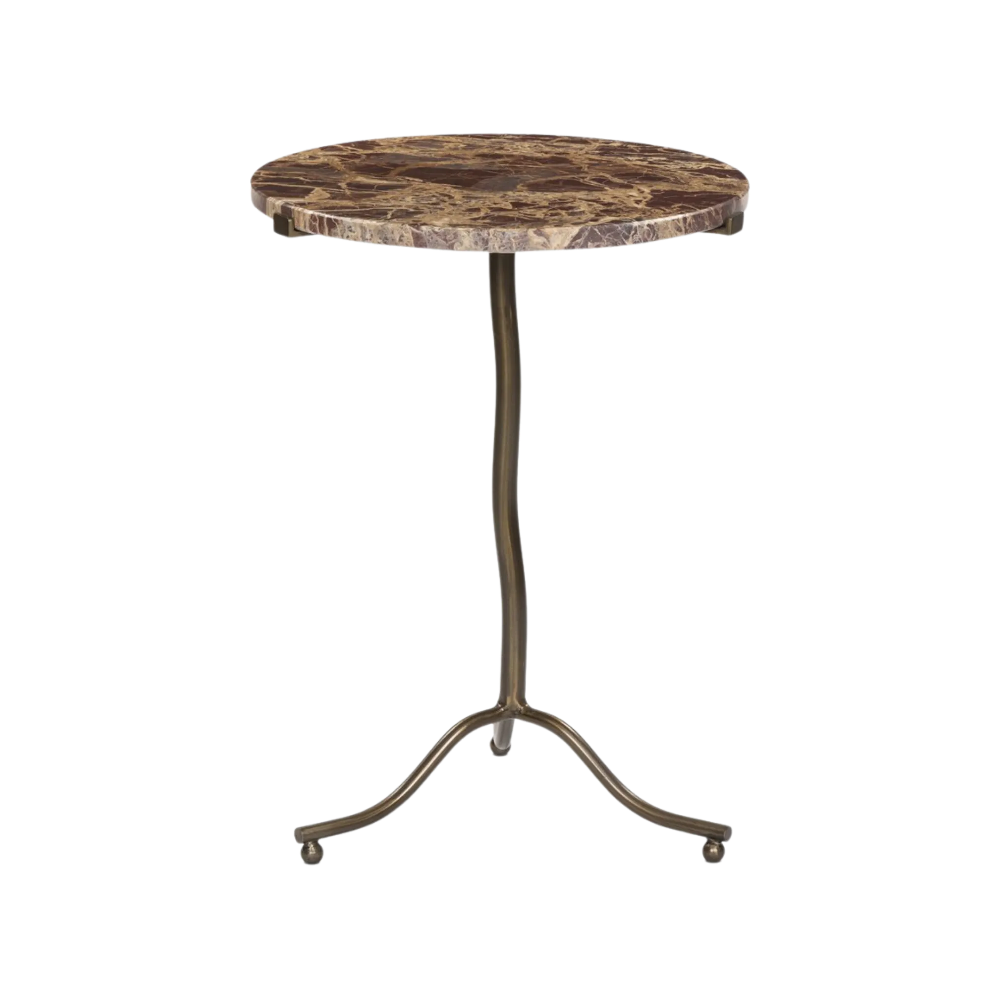 Sophie End Table (Garnet Marble)