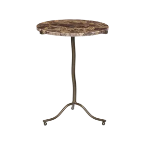 Sophie End Table (Garnet Marble)