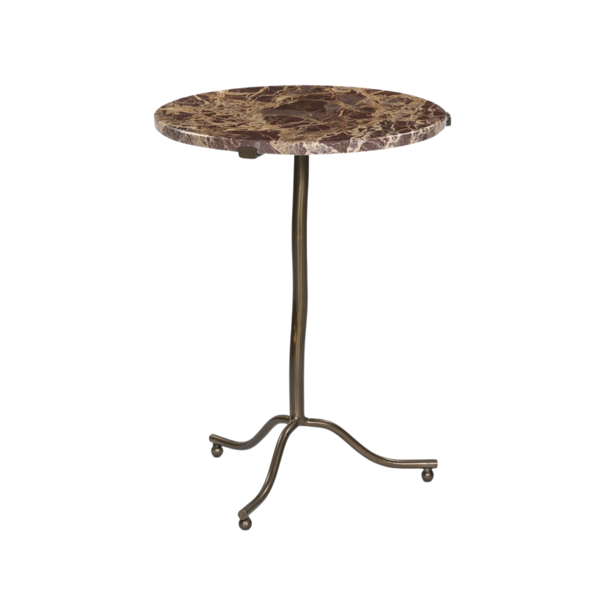 Sophie End Table (Garnet Marble)