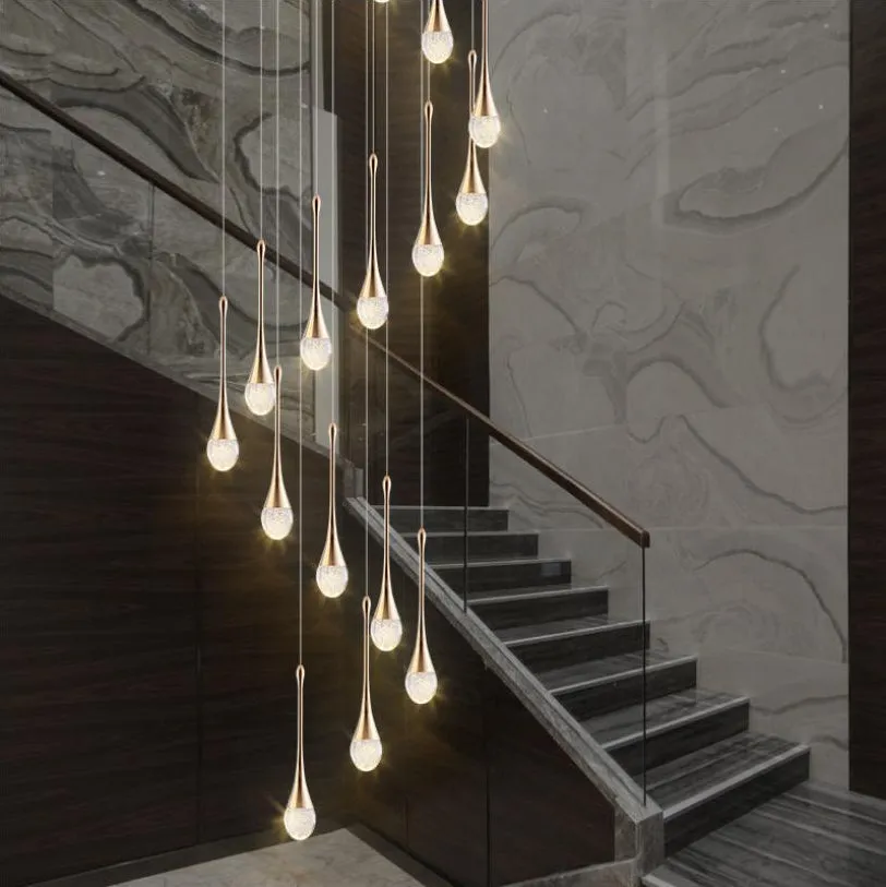 Spumante Crystal Chandelier and Pendants