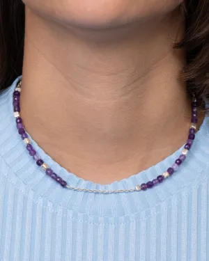 Square amethyst stones N