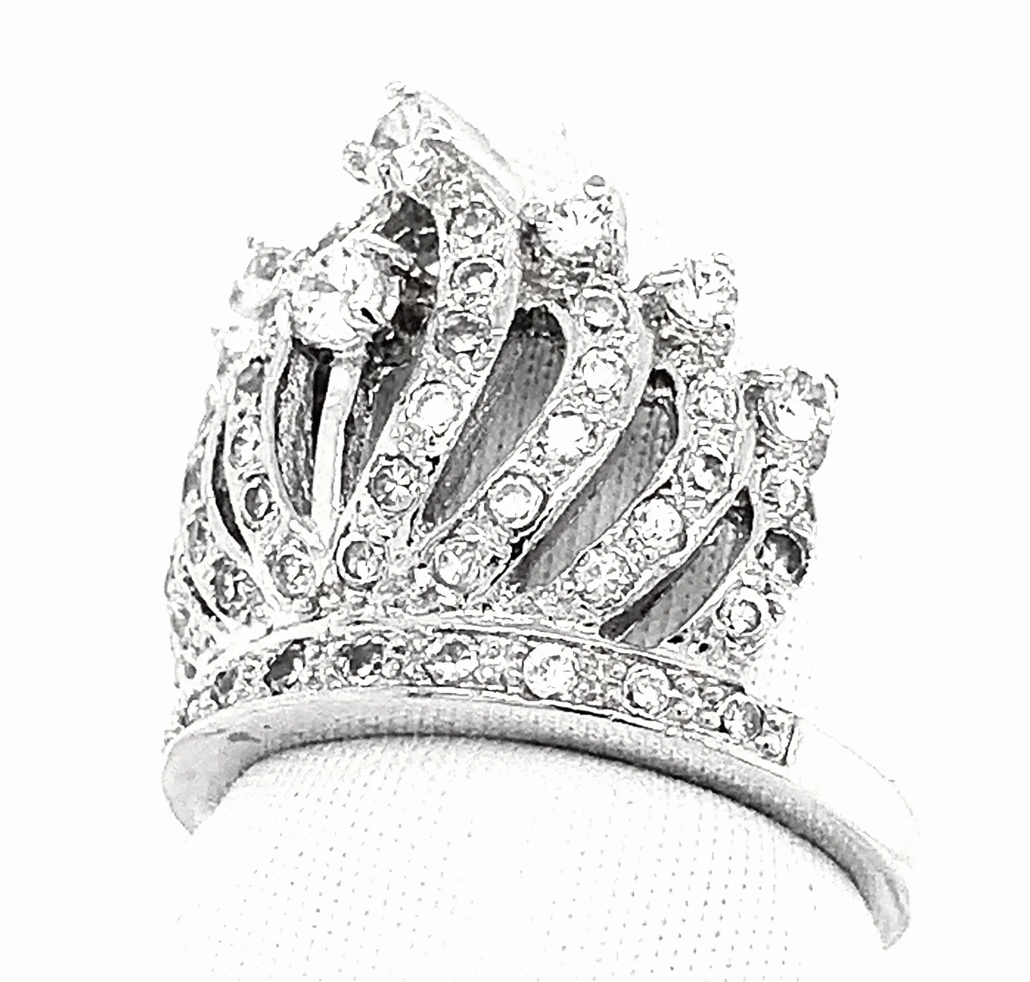Sterling Silver Tiara Ring