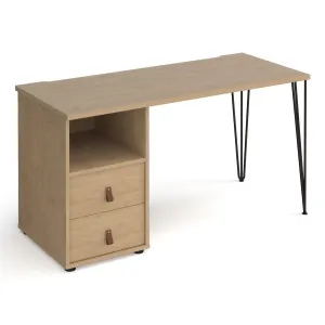 Tikal Computer Desk with Drawers