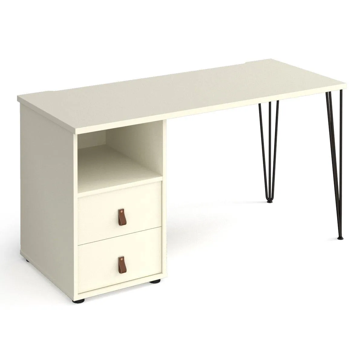 Tikal Computer Desk with Drawers