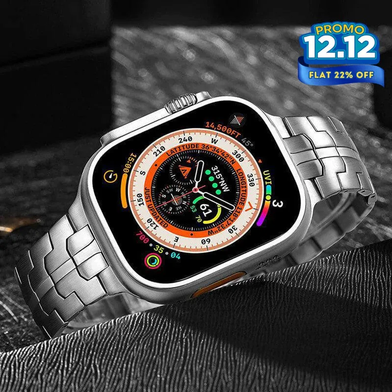 Titanium Chronolink Bracelet For Apple Watch