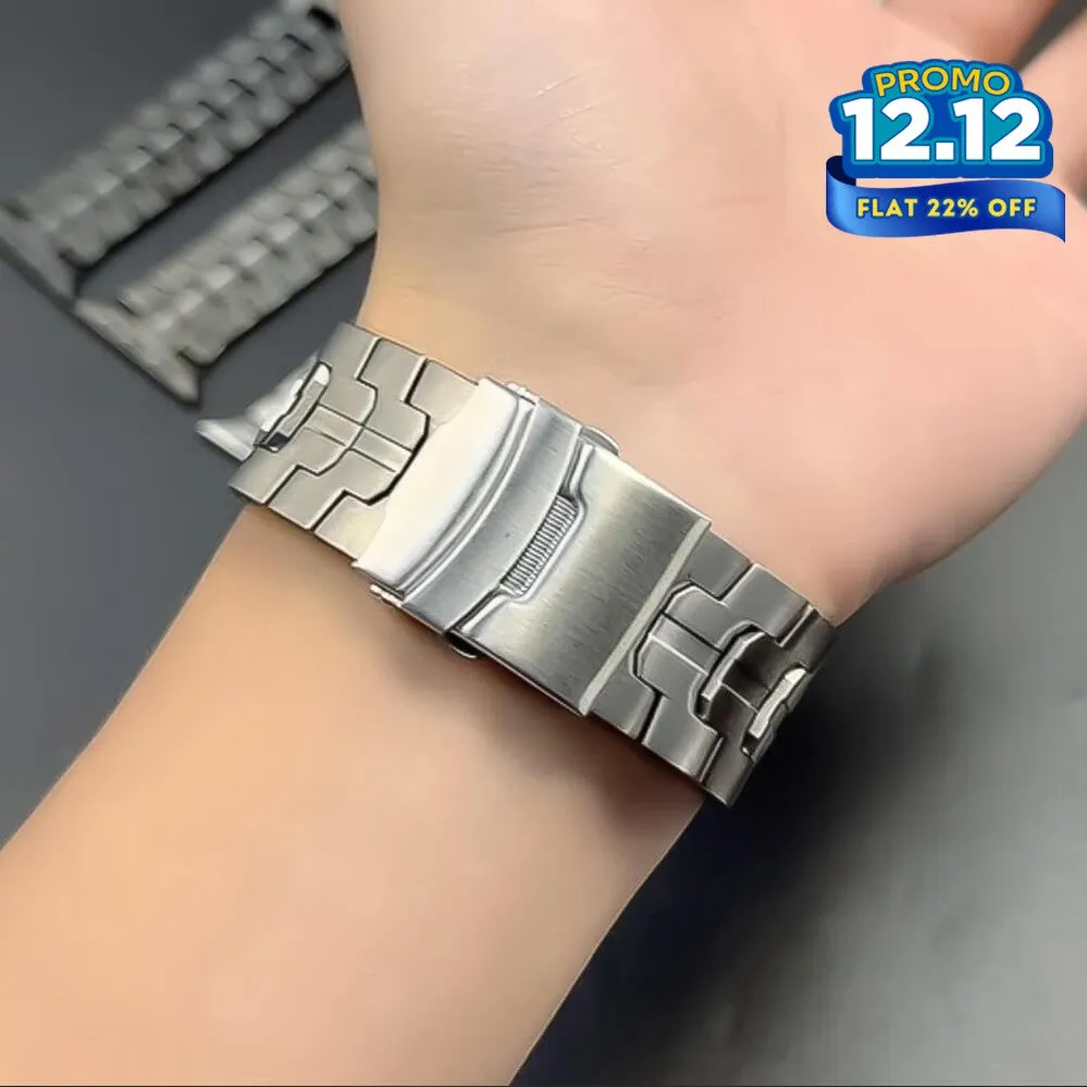 Titanium Chronolink Bracelet For Apple Watch