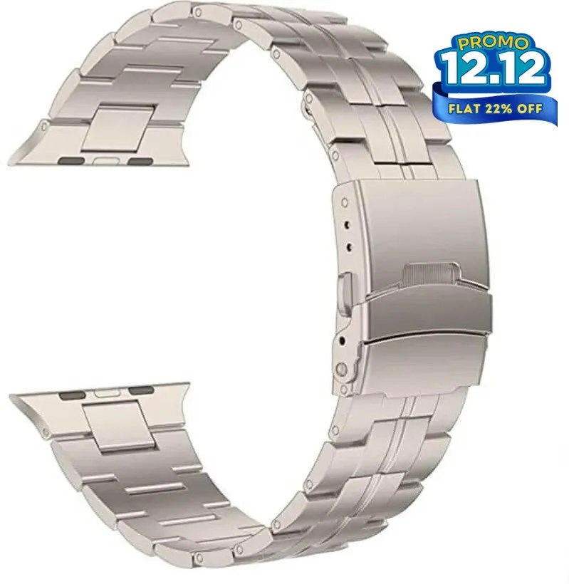 Titanium Chronolink Bracelet For Apple Watch