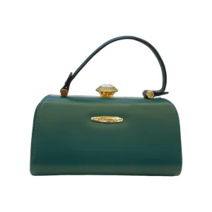 Vernika Vintage Clasp Closure Mini Handbag