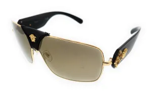 Versace 0VE2207Q 1002/5 Gold Square Sunglasses