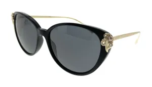 Versace 0VE4351B GB1/87 Black Cateye Sunglasses