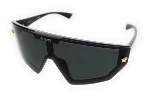 Versace 0VE4461 GB1/87 Black Shield Sunglasses