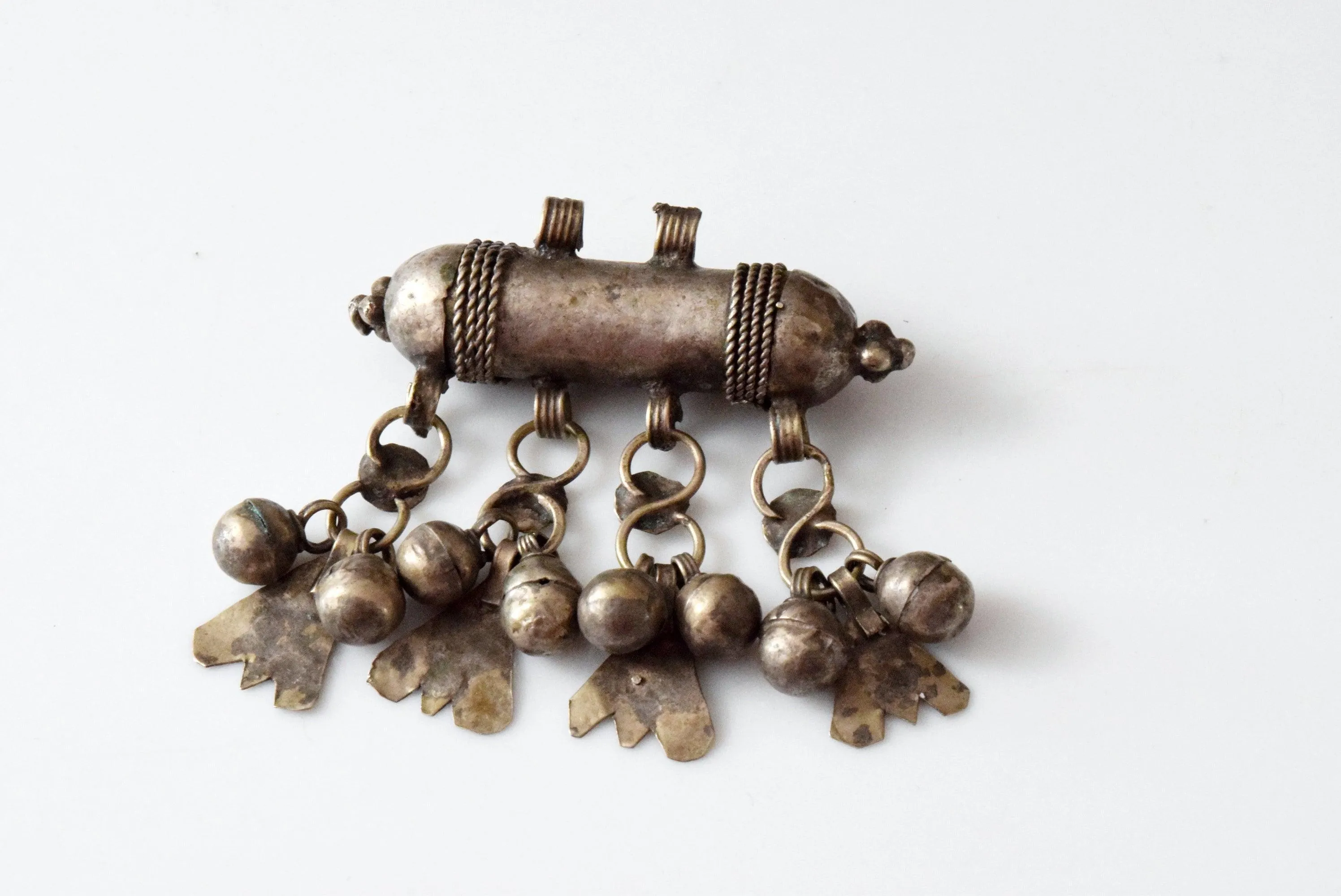 Vintage Small Silver Bedouin Pendant