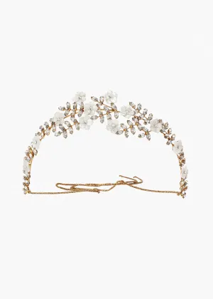 Vivienne Tiara -- Crystal Antique Gold